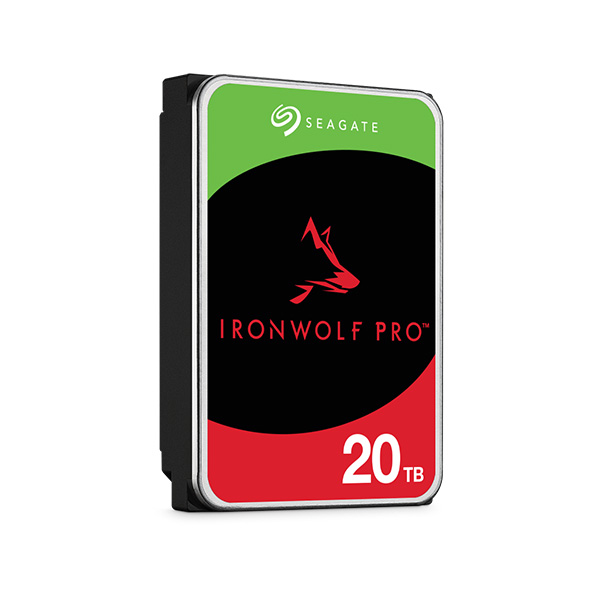 Seagate IronWolf Pro 20TB 3.5-inch 7200RPM SATA NAS HDD - ST20000NT001