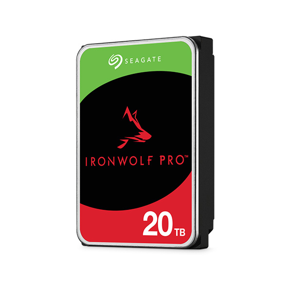 Seagate IronWolf Pro 20TB 3.5-inch 7200RPM SATA NAS HDD - ST20000NT001