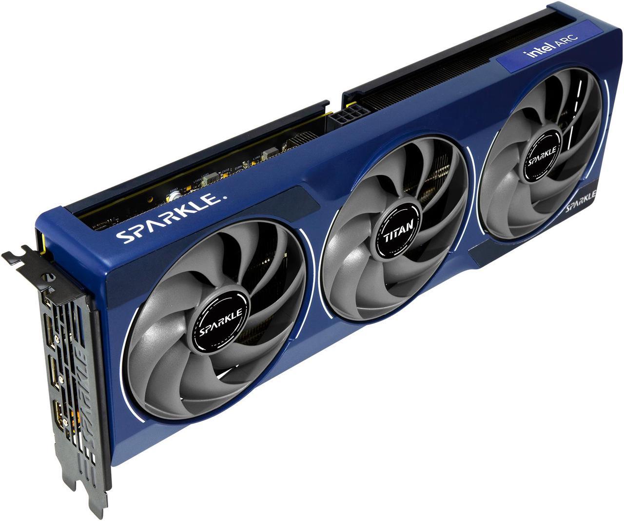 Sparkle Arc B580 TITAN OC Black 12GB GDDR6 Graphics Card