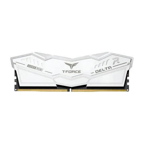 TEAM T-FORCE DELTA RGB 32GB (16GBx2) 8000MHz DDR5 Gaming RAM White