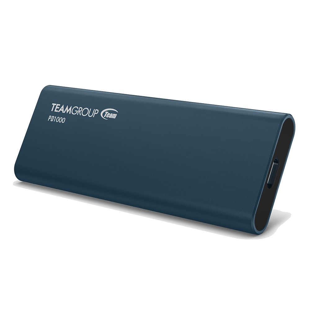 Team PD1000 2TB USB 3.2 Gen 2 Type-C Navy Blue Portable External SSD