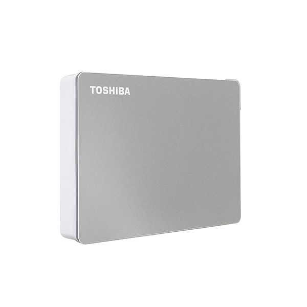 Toshiba Canvio Flex 4TB USB 3.2 Type-C External HDD - Silver