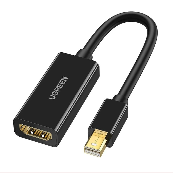 Ugreen MD112 (40360) Mini DisplayPort Male to HDMI Female 4K Black Converter