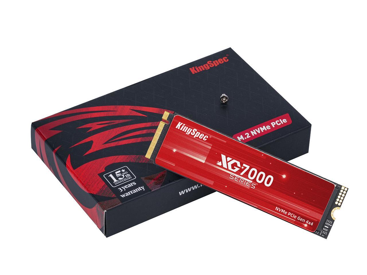 KingSpec XG7000 1TB M.2 2280 PCIe GEN4 NVME SSD