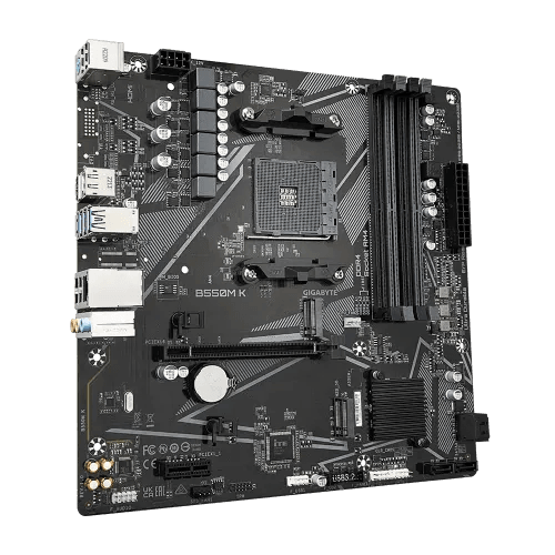 Gigabyte B550M K AMD AM4 Micro ATX Motherboard