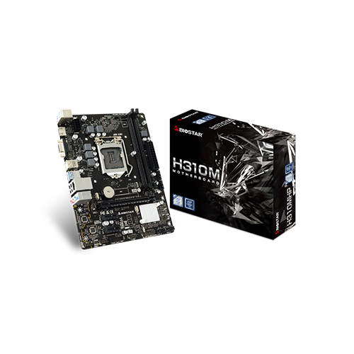 BIOSTAR H310MHP 8TH AND 9TH GEN MICRO ATX INTEL MOTHERBOARD