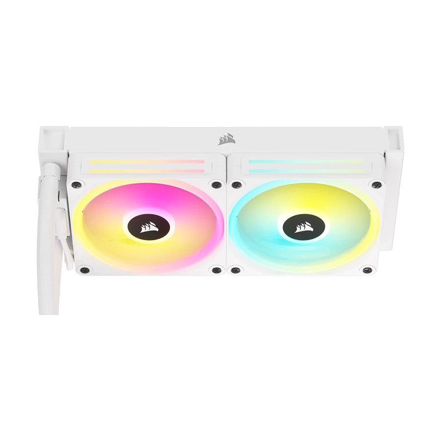 Corsair iCUE LINK H100i RGB 240mm AIO White Liquid CPU Cooler