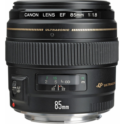 Canon EF 85mm f/1.8 USM Prime Lens