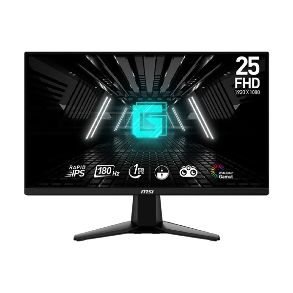 MSI G255F 24.5 Inch 180Hz Rapid IPS FHD Gaming Monitor