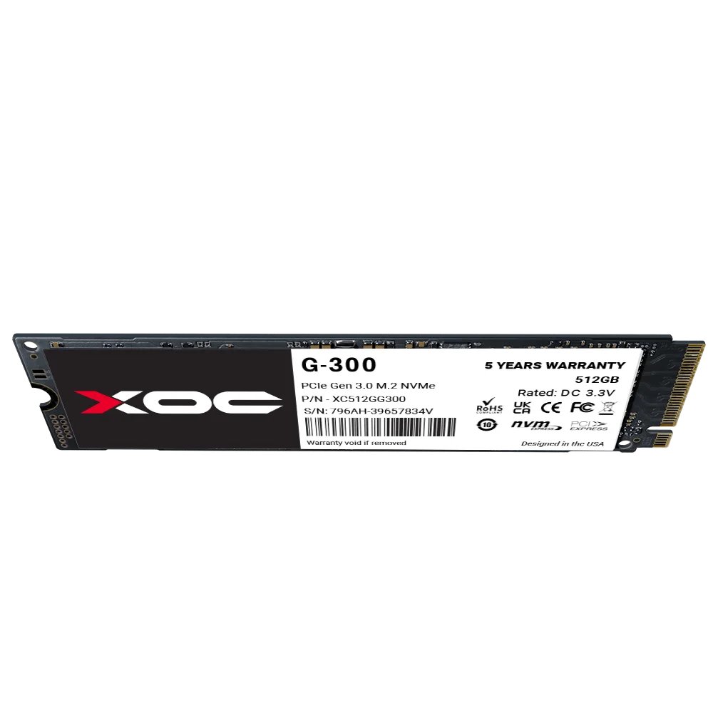 XOC G300 512GB PCIe 3.0 NVMe SSD