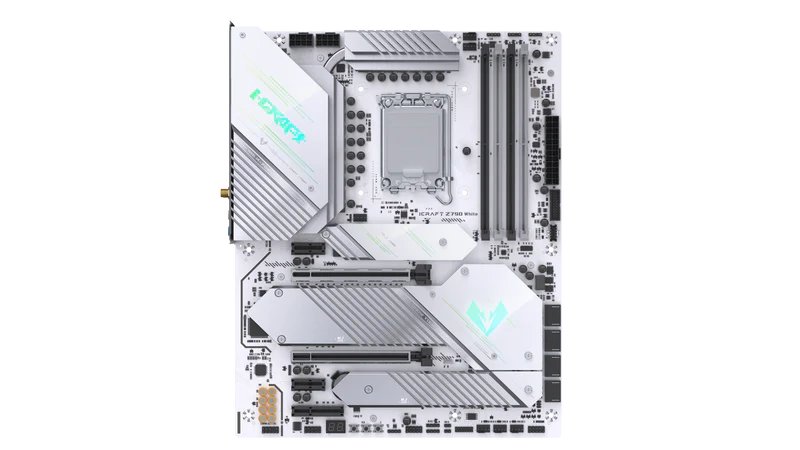 MAXSUN iCraft Z790 White V2 WiFi Gaming PC Motherboard