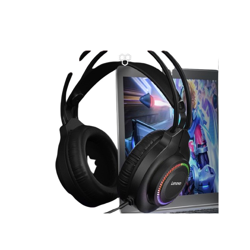 Lenovo G25B-Pro 7.1 Wired Gaming Headphone (Black)