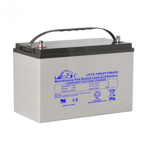 Leoch LP12-100 (12V 100Ah) Sealed Lead Acid Battery