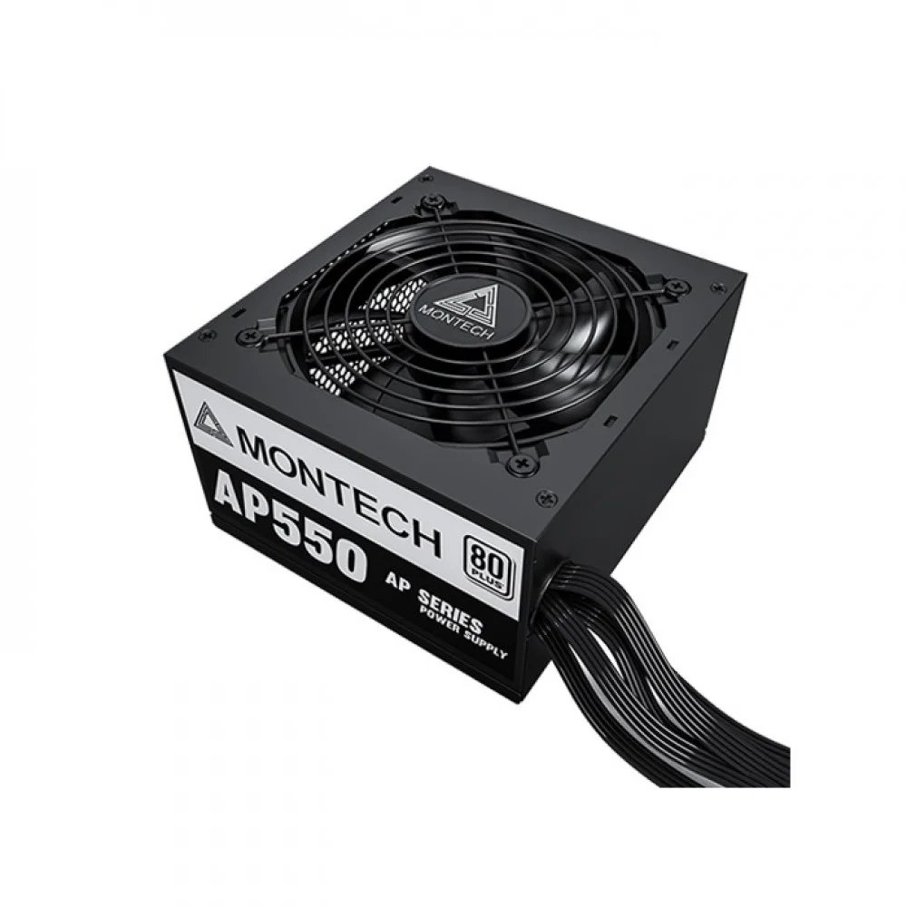 Montech AP 550 80 Plus White Certified High Quality ATX Power Supply