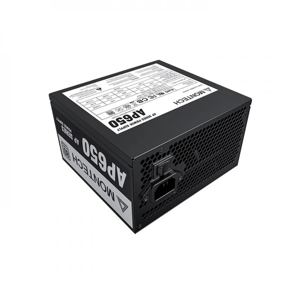 Montech AP 650 80 Plus White Certified High Quality ATX Power Supply