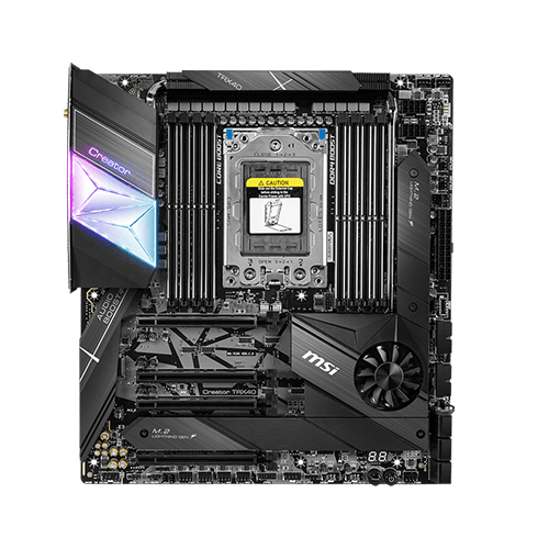 MSI Creator TRX40 STRX4 ATX AMD Motherboard