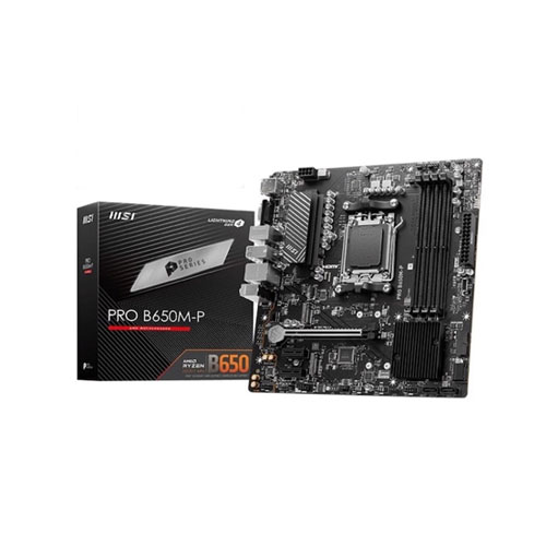 MSI PRO B650M-P DDR5 AMD AM5 mATX Motherboard