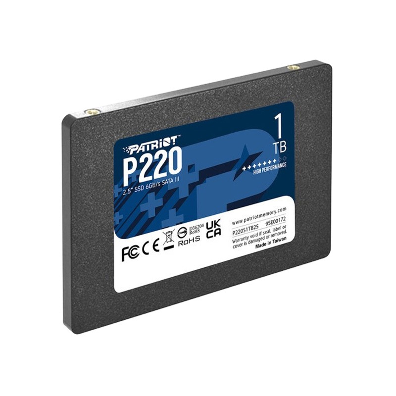 Patriot P220 1TB SATA III 2.5 Inch Internal SSD