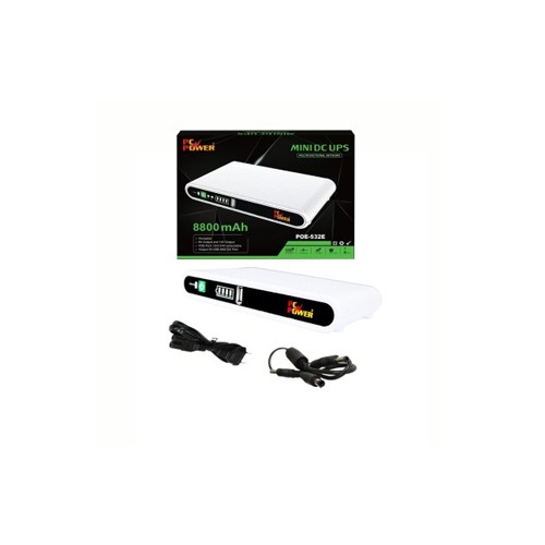 PC Power DC-532E 8800-mAh 50-60Hz Mini DC UPS