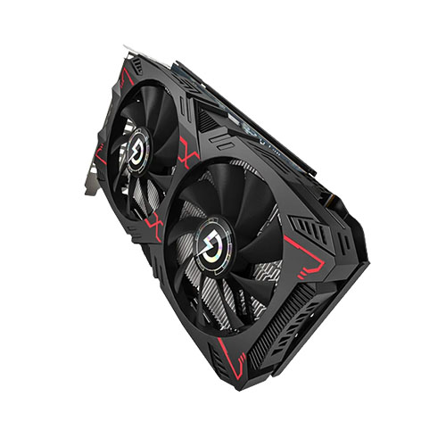 PELADN RX 5500 XT 8G GDDR6 128 Bit Gaming Graphics Card WITH DUAL FANS COOLING BLACK