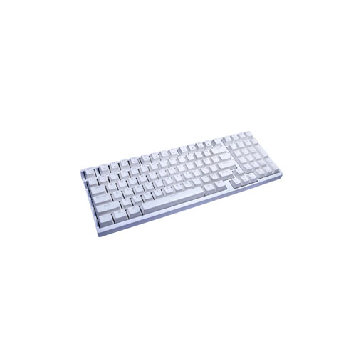 ROBEETLE G98 FULL SIZED MECHANICAL GAMING KEYBOARD YELLOW SWITCH White