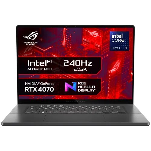 Asus ROG Zephyrus G16 GU605MI Intel Core Ultra 7 RTX 4070 Graphics 16" 2.5K OLED Gaming Laptop