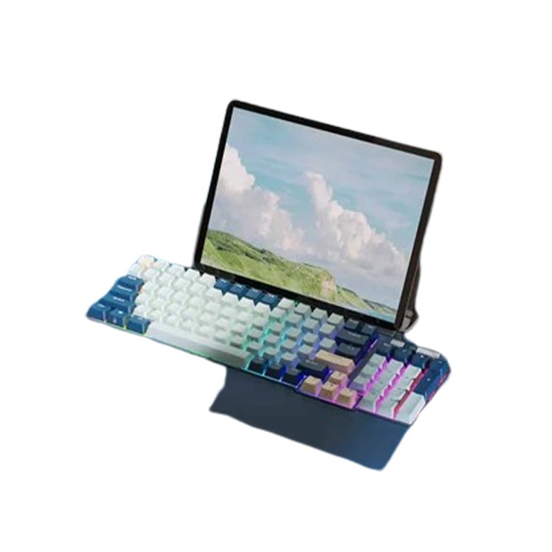 Royal Kludge RK96 Tri Mode RGB  Mechanical Gaming Keyboard (Forest Blue)