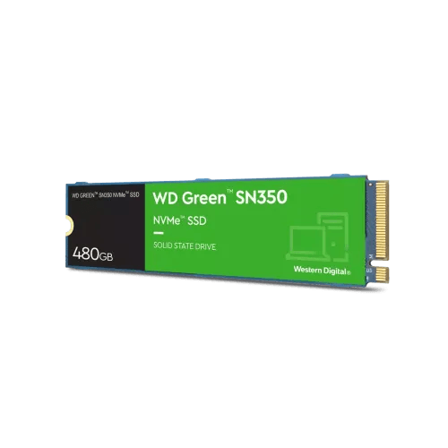 Western Digital Green SN350 480GB M.2 NVMe Gen3 SSD