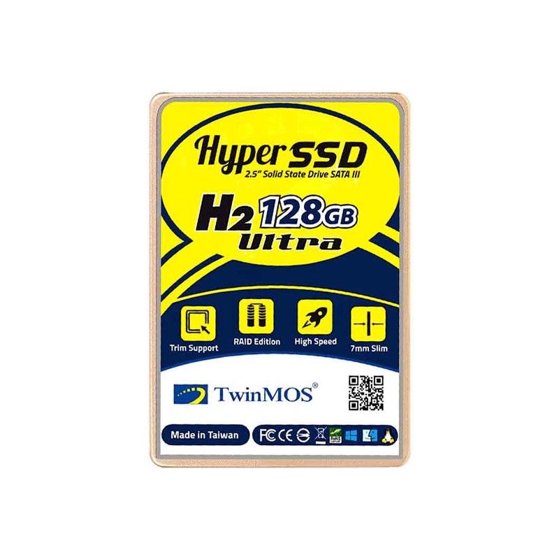 Twinmos Hyper H2 Ultra 128GB 2.5 Inch Sata III SSD