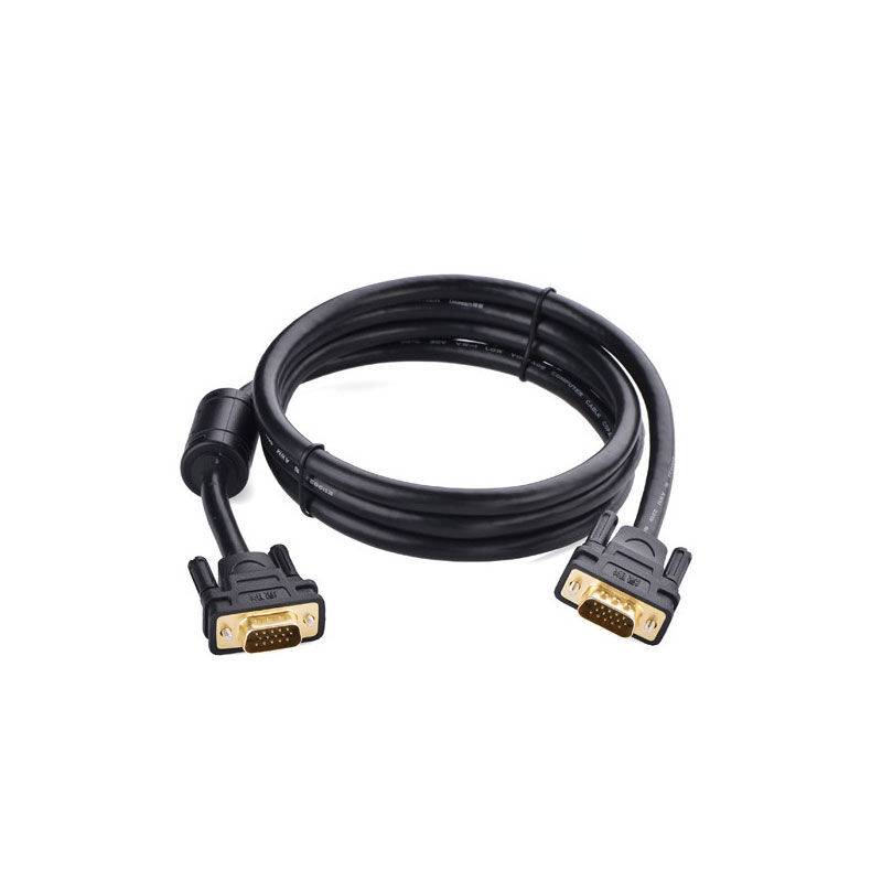 Ugreen 11635 VGA Male to Male 20 Meter Black Cable