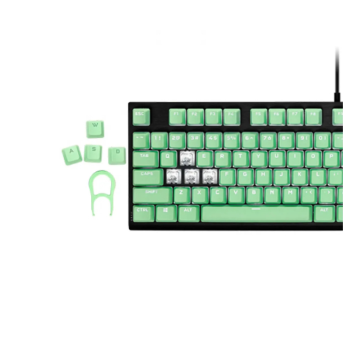 Corsair PBT Double-Shot Pro Keycap Mod Kit - Mint Green