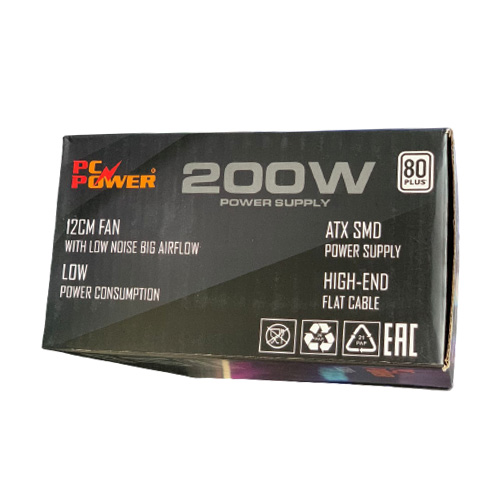 PC Power VT-S200B PLUS 200W Power Supply