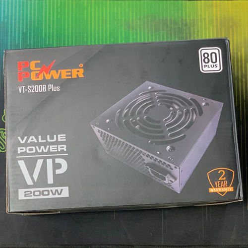 PC Power VT-S200B PLUS 200W Power Supply