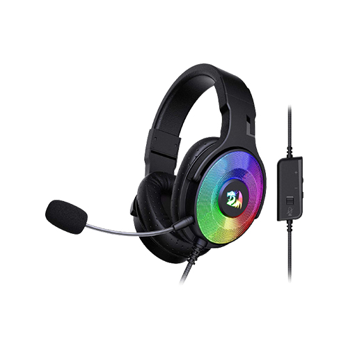 REDRAGON PANDORA H350-1 RGB WIRED OVER-EAR BLACK GAMING HEADPHONE