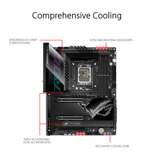 ASUS ROG MAXIMUS Z690 HERO D5 ATX Motherboard