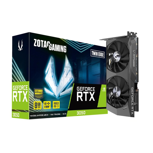 Zotac Gaming Geforce RTX 3050 Twin Edge 6GB GDDR6 Graphics Card