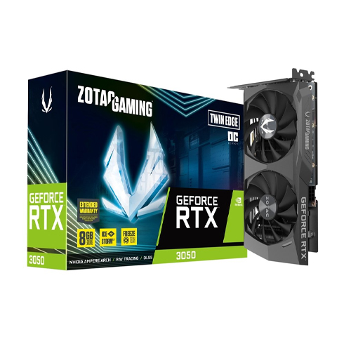 Zotac Gaming Geforce RTX 3050 Twin Edge OC GDDR6 Graphics Card