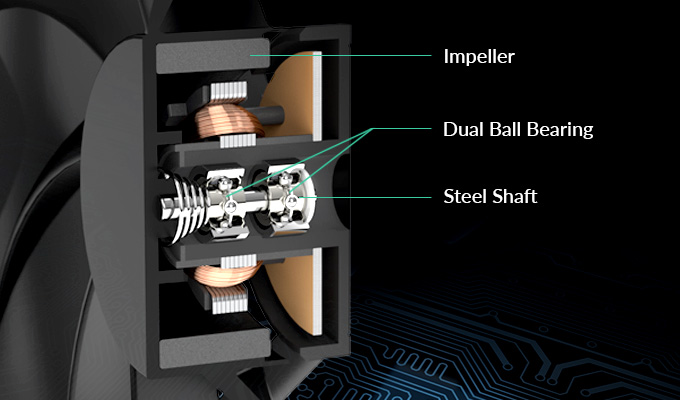 ARCTIC P12 Max-High-Performance 120 mm case Fan Black