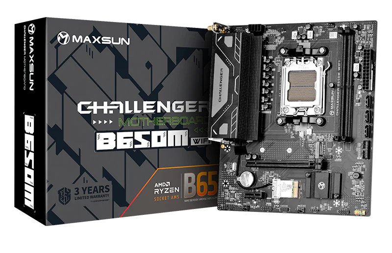 Maxsun Challenger B650M WIFI Micro ATX Motherboard