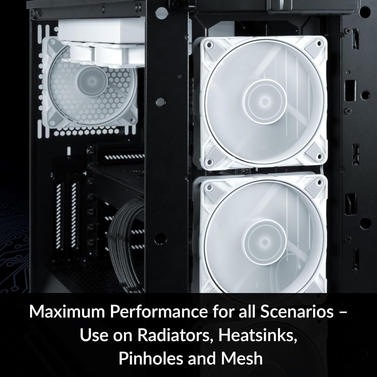 ARCTIC P12 Max - High-Performance 120 mm case Fan White