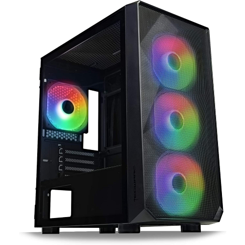 Tecware FORGE M Mid Tower Case With 4 ARGB Fan