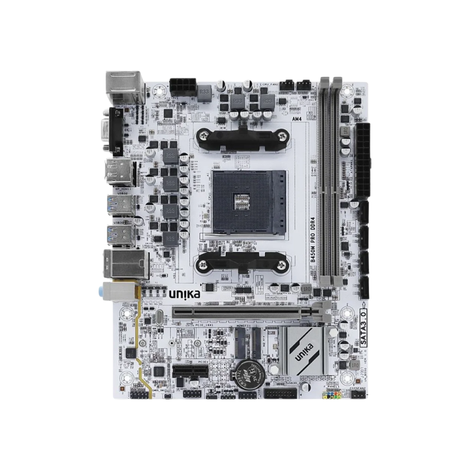 Unika B450M Pro Blizzards AMD Motherboard