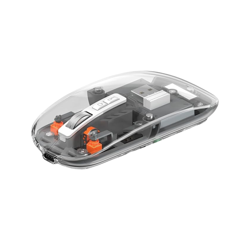 WiWU WM105 Crystal Magnetic Bluetooth & Wireless Mouse 