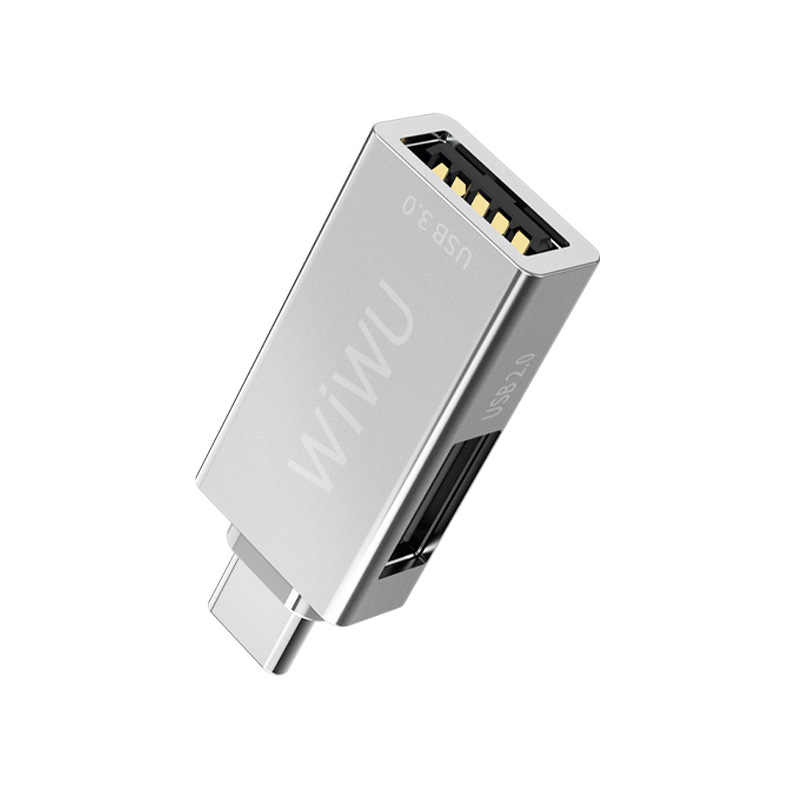 Wiwu T02 Type C to Dual USB Hub Adapter