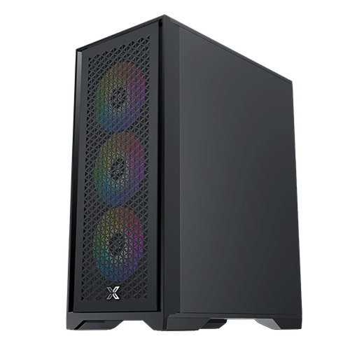 XIGMATEK LUX S Arctic ATX Mid Tower Case (Black)