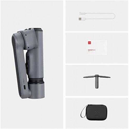 Zhiyun Smooth X Combo Kit with Mini Tripod and Pouch 2-Axis Smartphone Gimbal Stabilizer