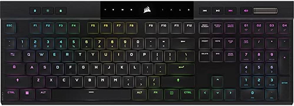 Corsair K100 AIR WIRELESS RGB Ultra-Thin Mechanical Gaming Keyboard