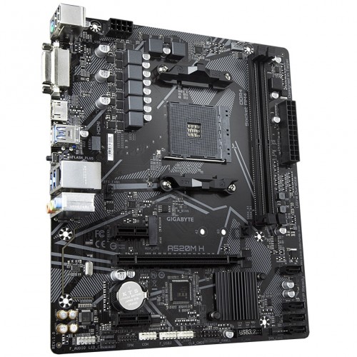 GIGABYTE A520M H AM4 Micro ATX Motherboard