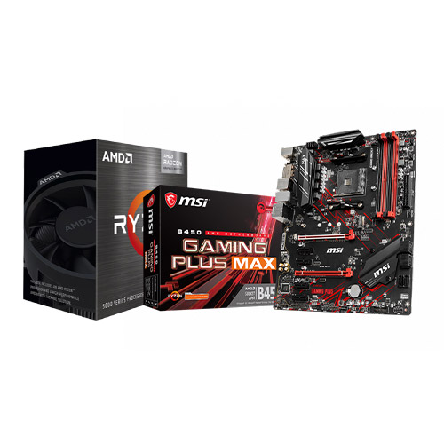 Ryzen 5 5600G With MSI B450 GAMING PLUS MAX Combo