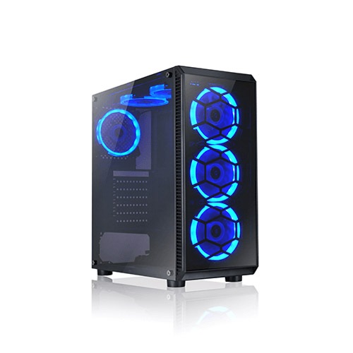 Aptech AP-192-06 ATX RGB Gaming Casing Without Fan